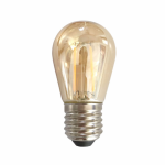 Bec LED Filament Amber E27/2W/200LM/2500K ST45, SPN6641